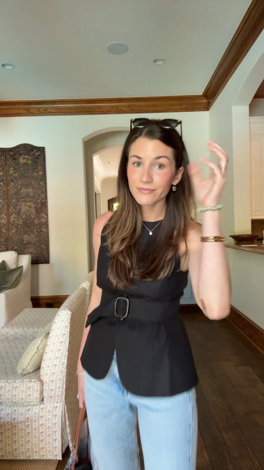 Linen vest of my dreams! 

#LTKSeasonal #LTKStyleTip