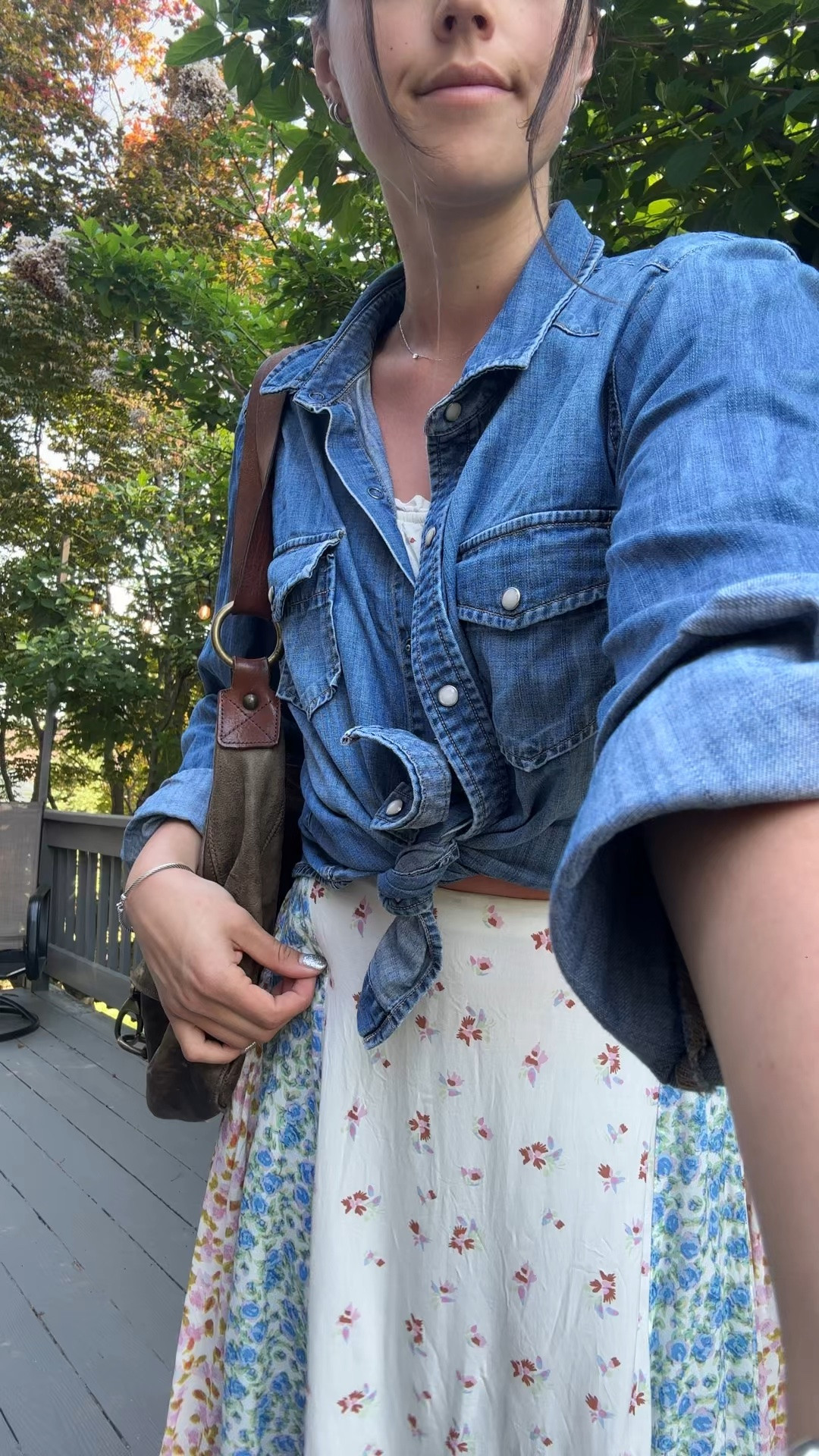 Love layering a staple denim piece 🤍

#LTKootd #LTKWorkwear
