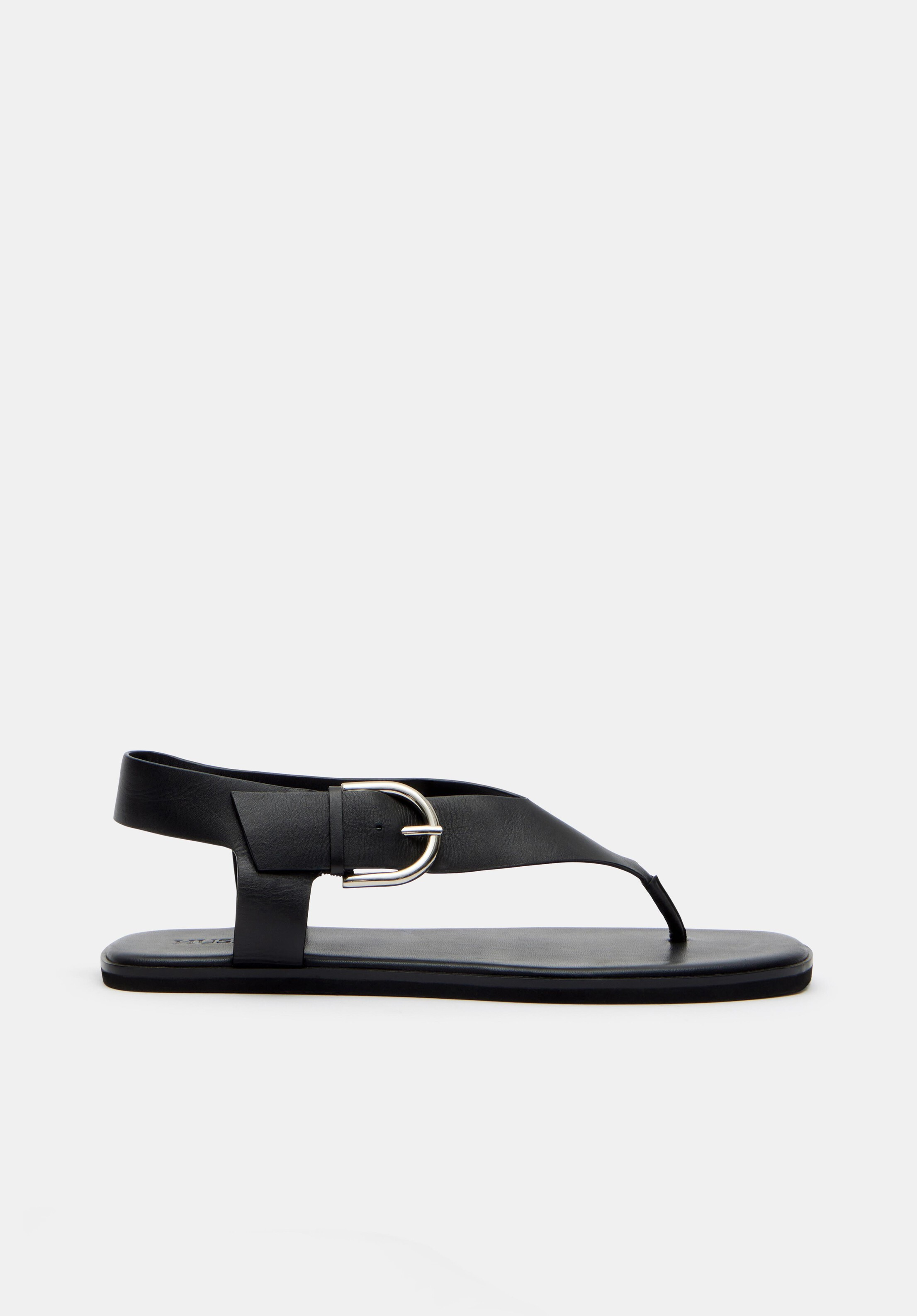 Brinley Buckle Toe Post Sandal | Hush UK