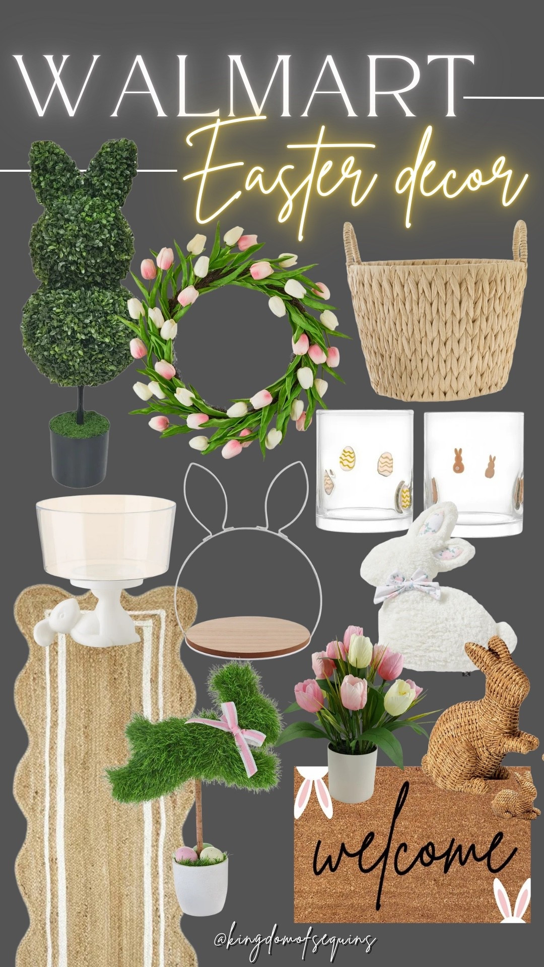 Easter decor from Walmart!

#LTKsalealert #LTKhome #LTKSeasonal