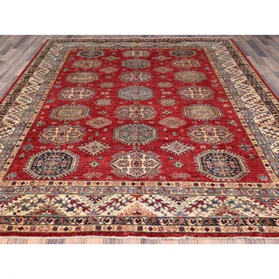 Quast One-of-a-Kind 8'4" X 9'10" New Age Wool Area Rug Red | Wayfair North America