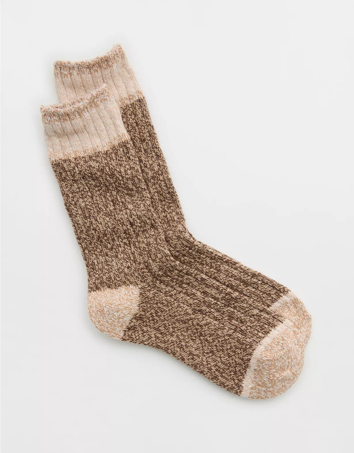 Aerie Colorblock Marled Crew Socks | American Eagle Outfitters (US & CA)