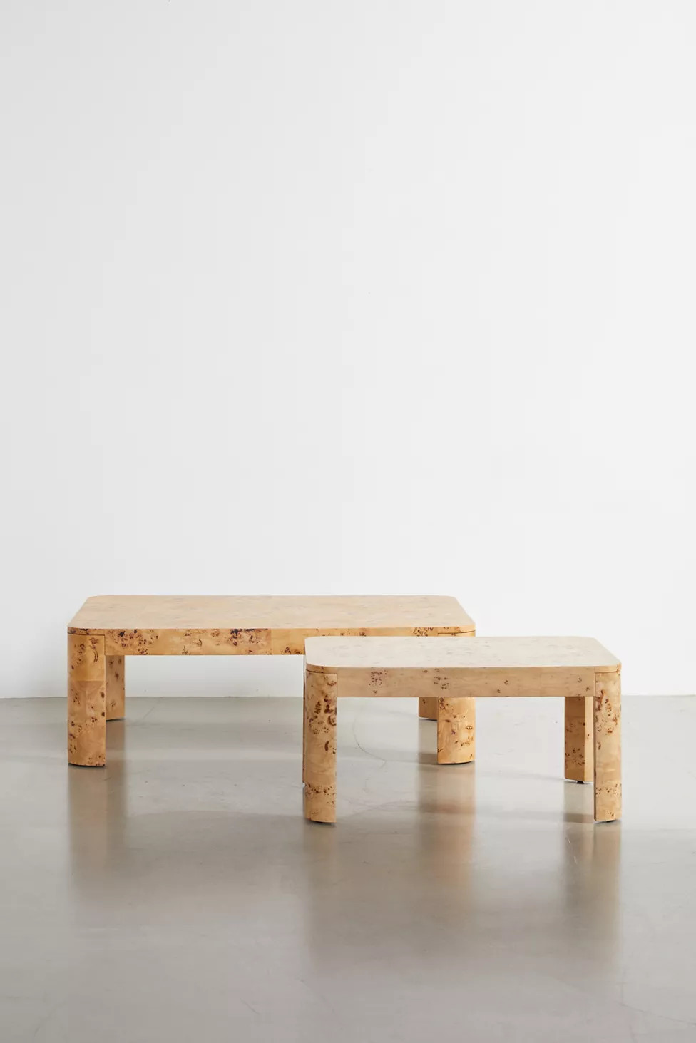 Cora Burl Wood Veneer Coffee Table | Urban Outfitters (US and RoW)