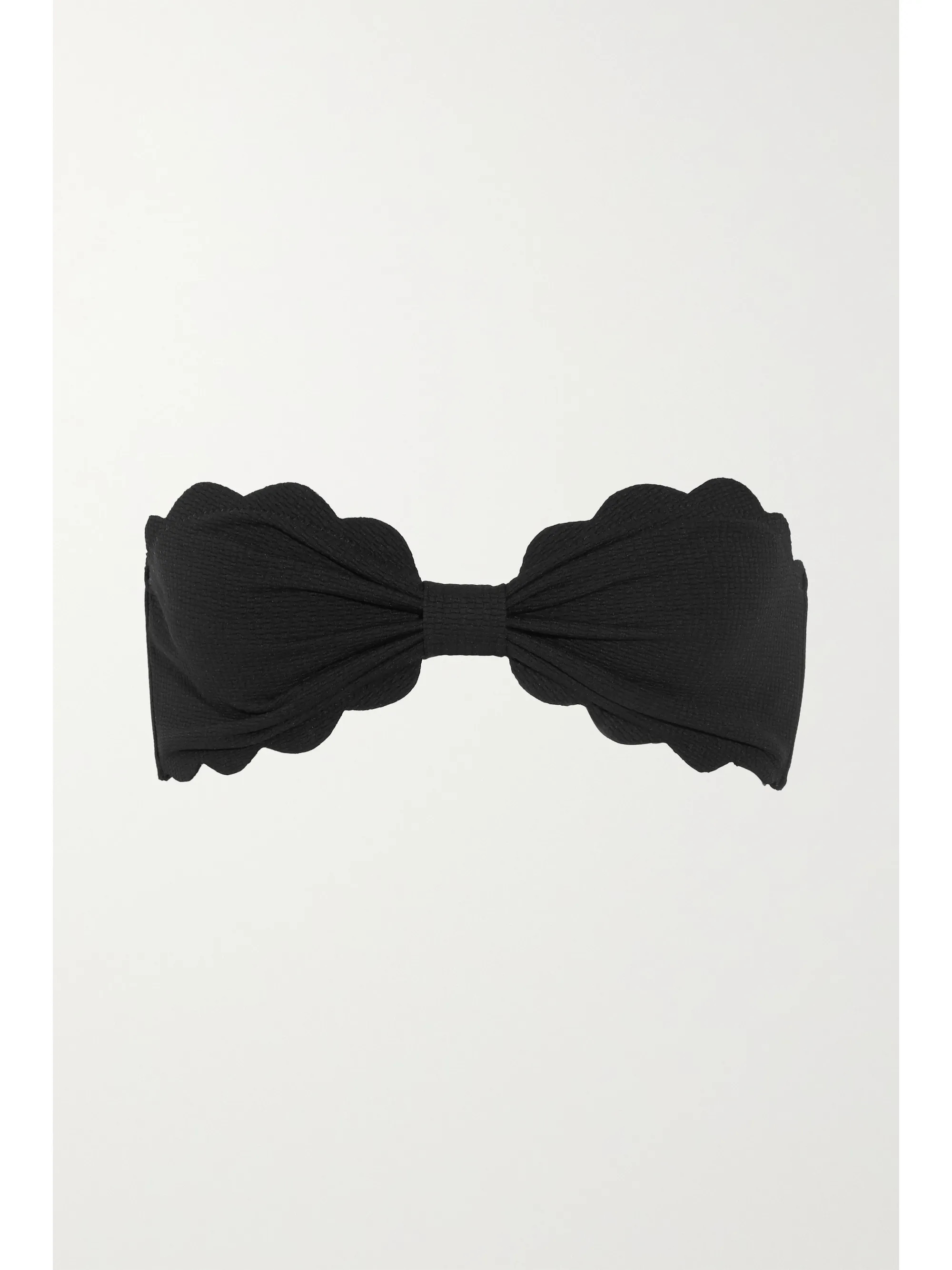Antibes scalloped bandeau bikini top | NET-A-PORTER (US)