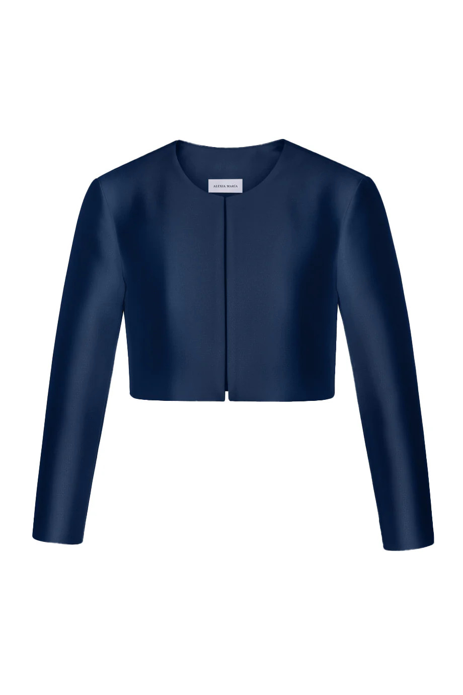 Carolyn Silk and Wool Long Sleeve Jacket | ALEXIA MARIA LLC