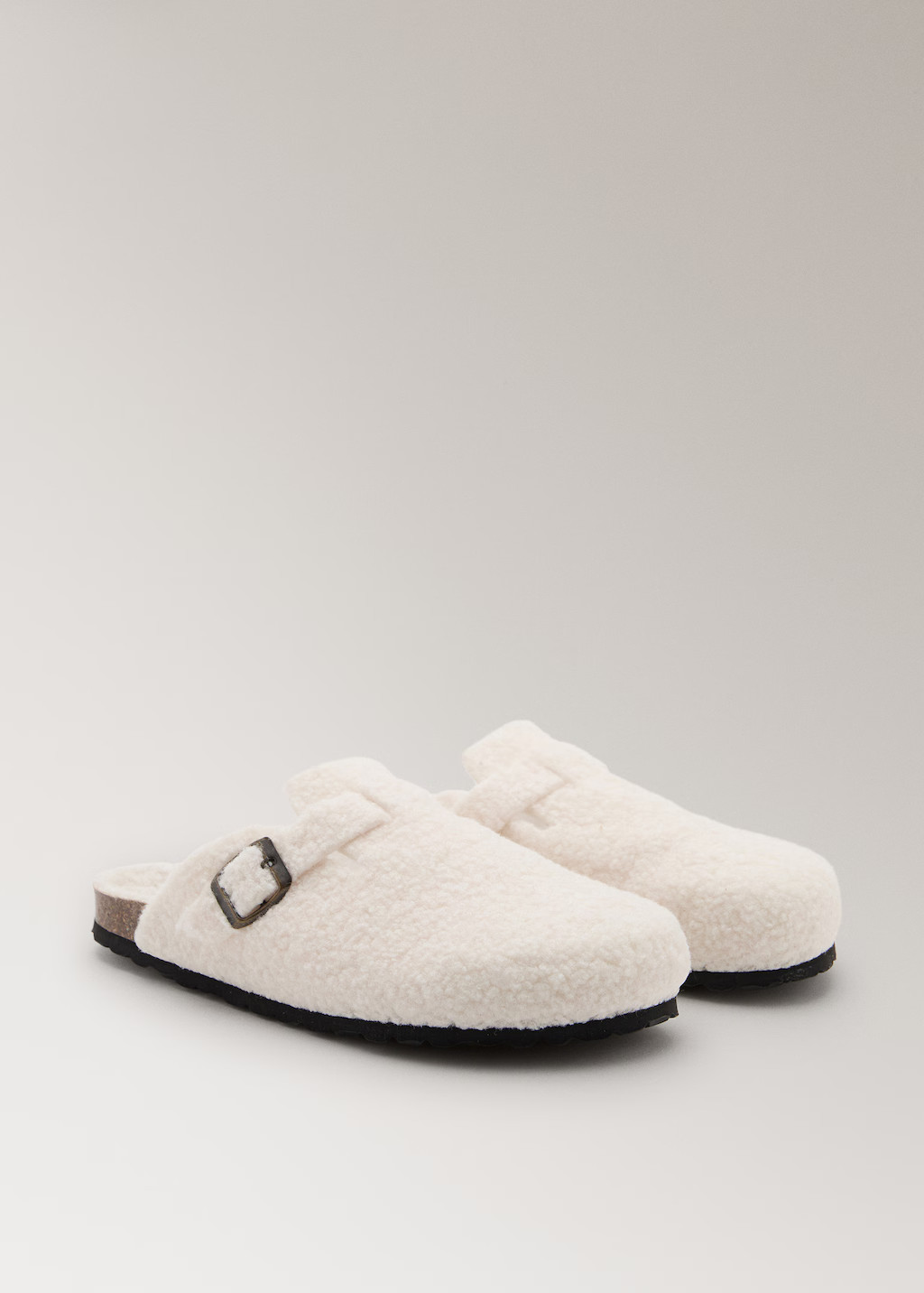 Shearling-effect clogsCurrent price [£ 49.99 ]£ 49.99Select a colourIvory White | MANGO (UK)