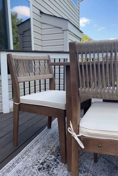 I can’t wait to get this eucalyptus outdoor dining set ready for summer dinners outside! My favorite feature is the stackable chairs for storage! 

#LTKhome #LTKsalealert #LTKSeasonal