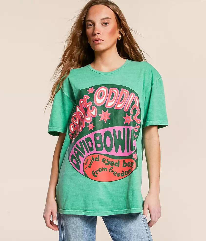 Davie Bowie Space Oddity Oversized Band T-Shirt | Buckle