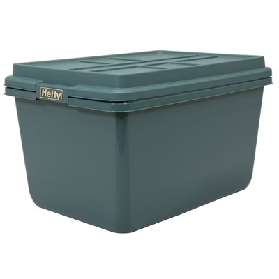 Hefty 18gal Tote Green | Target