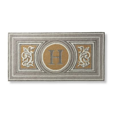 Wingate Monogrammed Door Mat | Frontgate