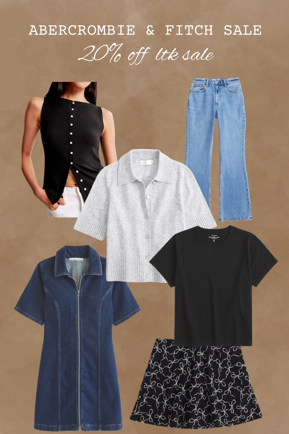 Fall essentials 👖🍂 *adds to cart* 🛒

Abercrombie fall essentials 20% OFF 
LTK SALE 

#LTKSeasonal #LTKFallSale