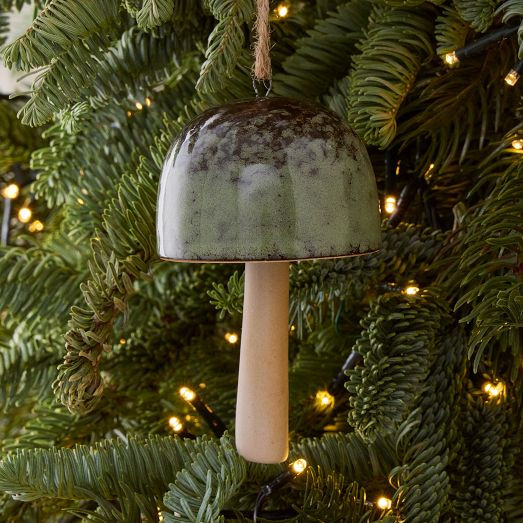 Ceramic Mushroom Ornaments | West Elm (US)