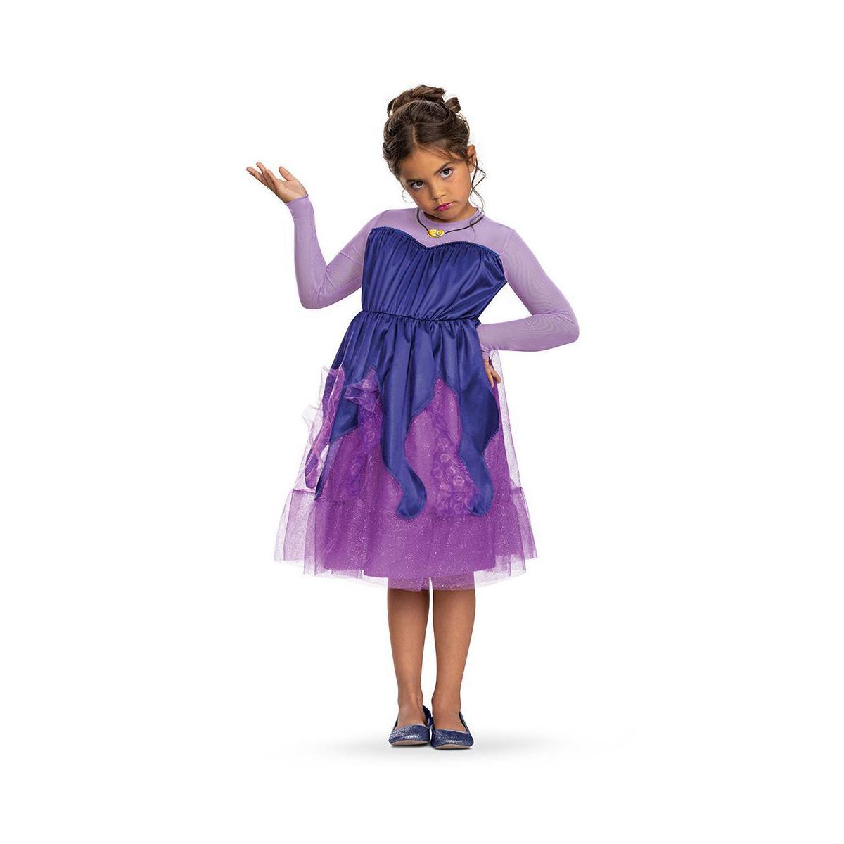 Kids' Disney The Little Mermaid Ursula Halloween Costume Dress 7-8 | Target