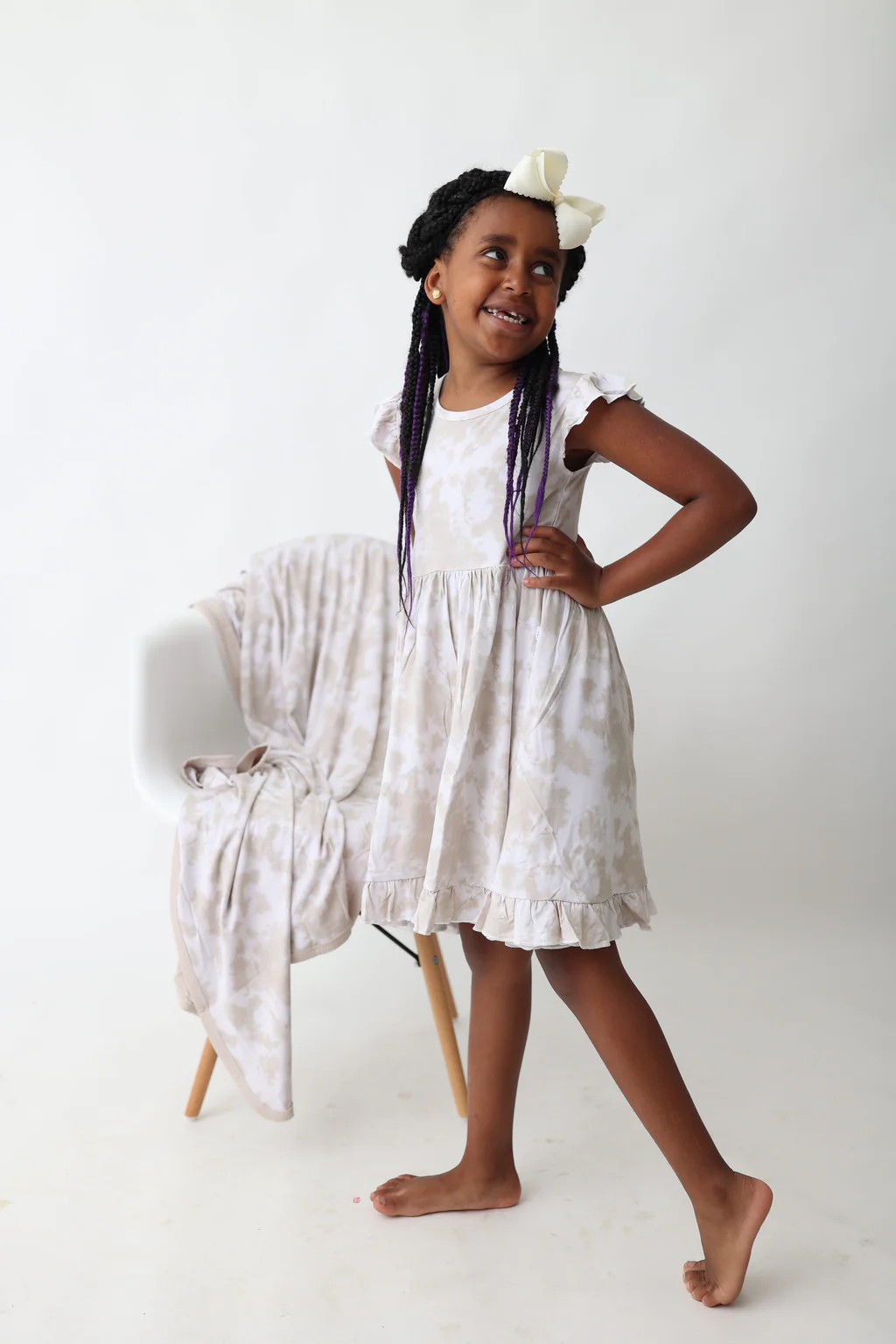 SANDY SHORES DREAM RUFFLE DRESS | Dream Big Little Co.