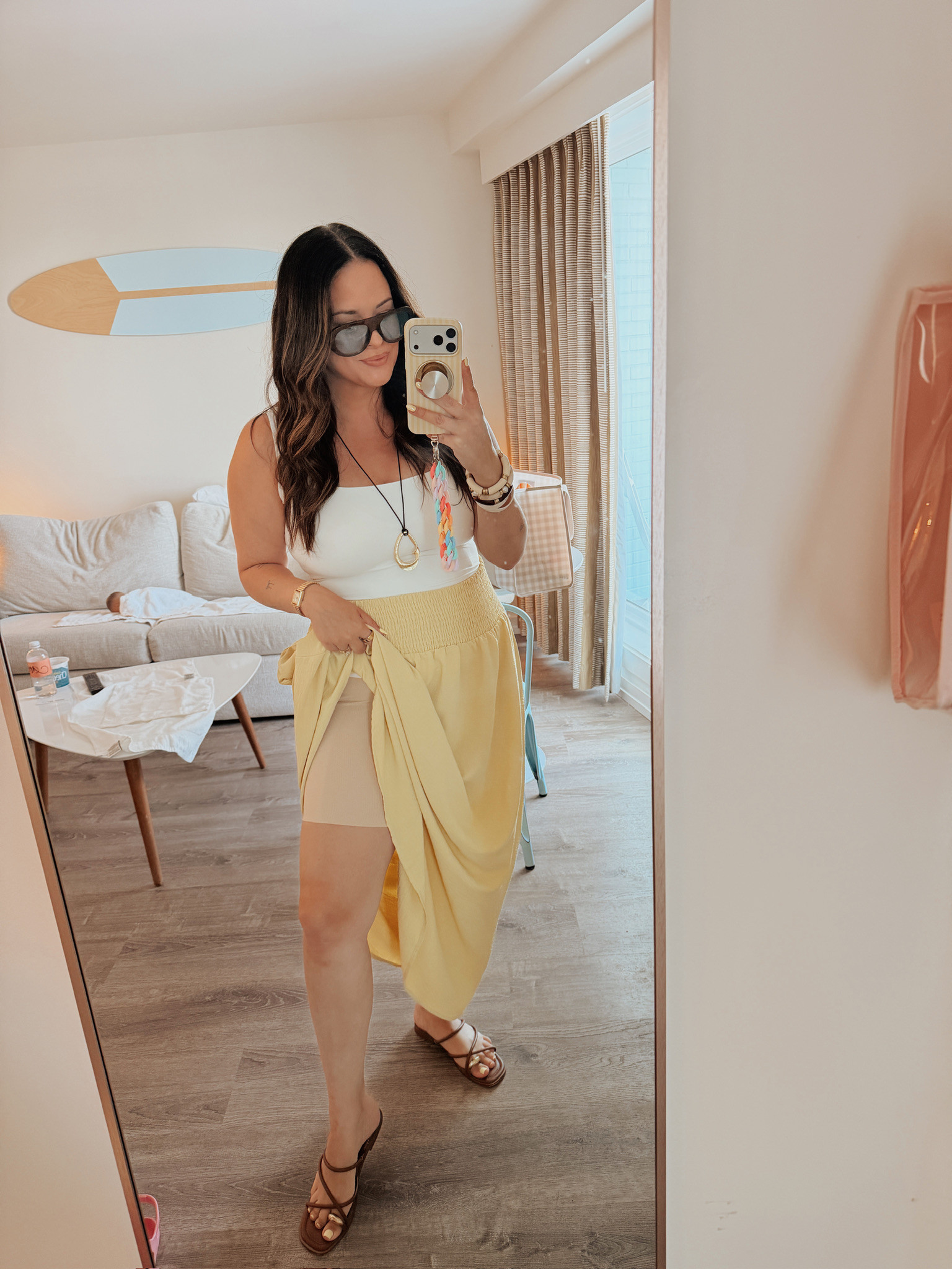 wearing an L in the top & shapewear, XL in the skirt  

 #LTKootd #LTKSeasonal #LTKMidsize