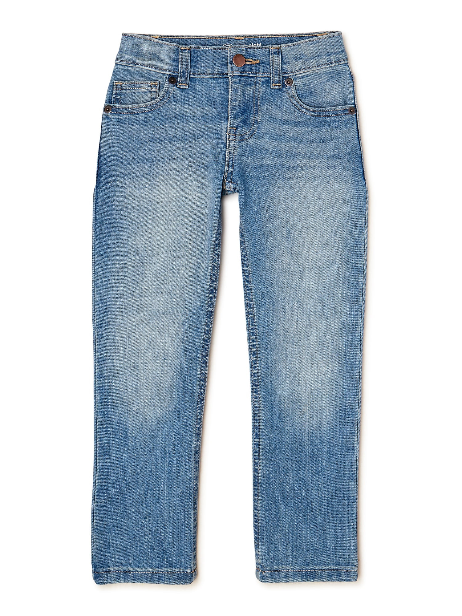 Wonder Nation Boys Straight Fit Denim, Sizes 4-16 | Walmart (US)