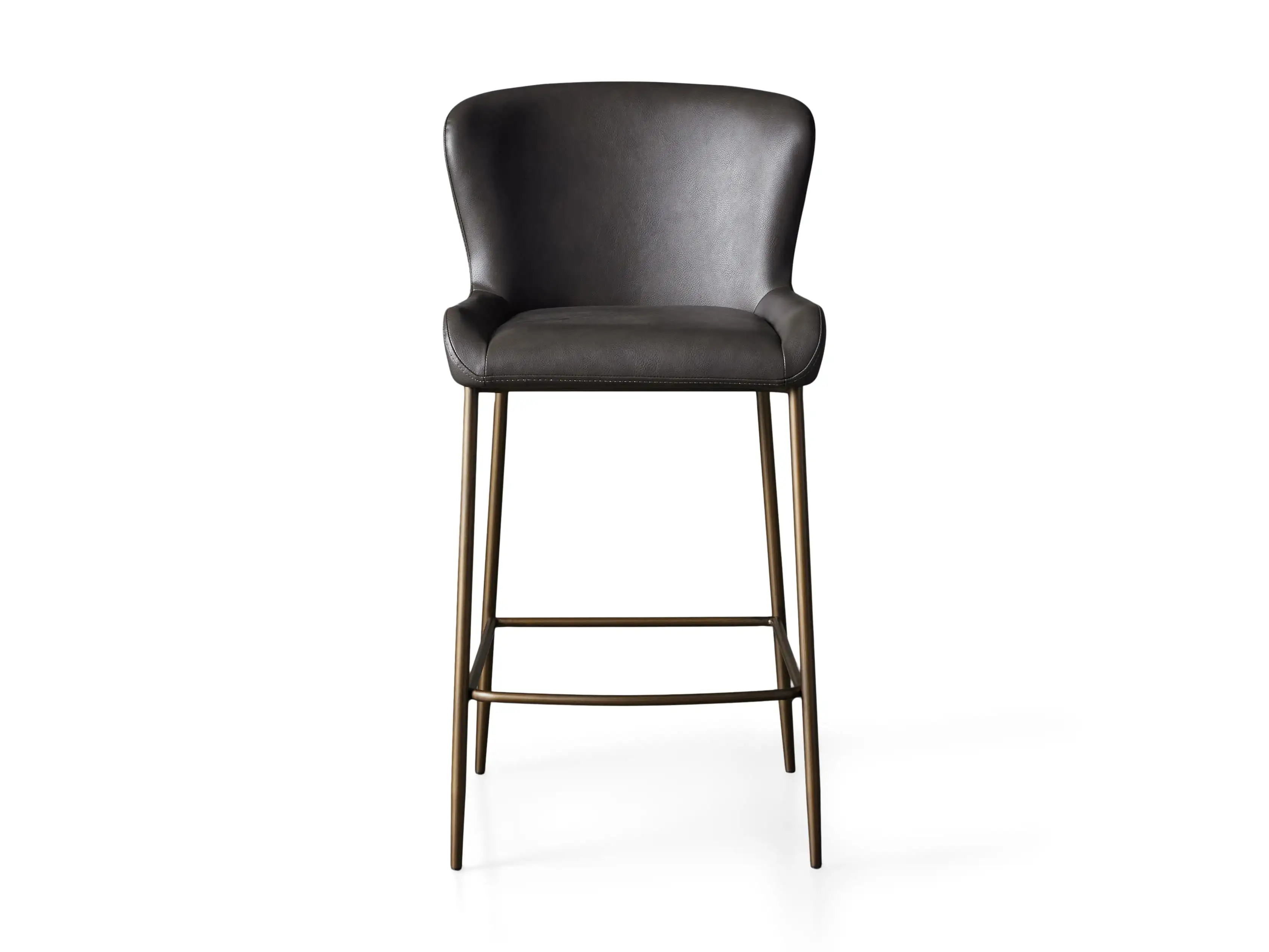 Kirsten Counter Stool in Carbon | Arhaus