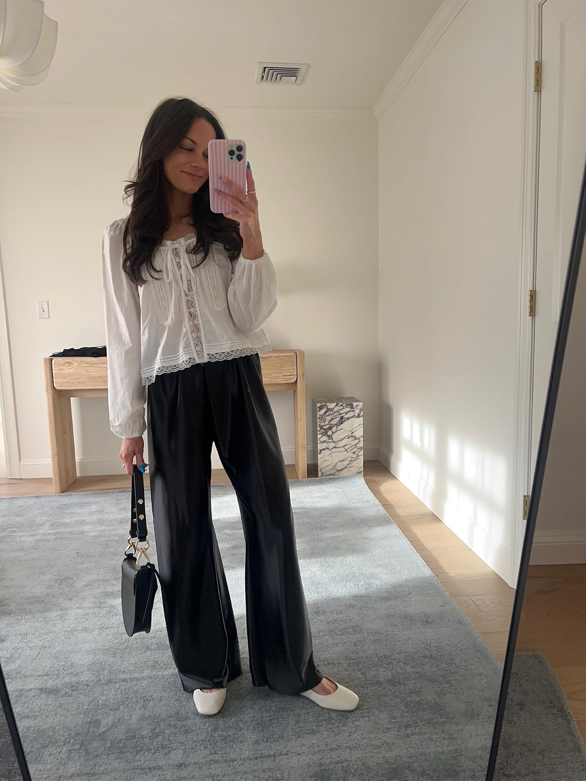 Date night outfit from last night! Top in S, pants in X 

 #LTKSeasonal #LTKPetite