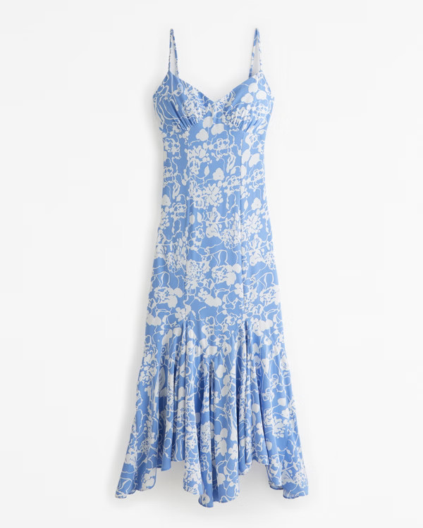 Mermaid Slip Maxi Dress | Abercrombie & Fitch (US)