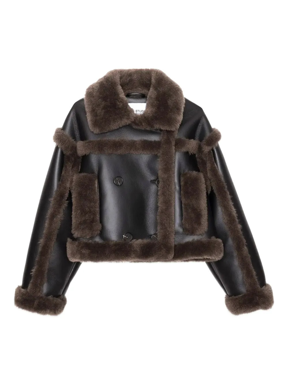 STAND STUDIO Kristy Jacket | Black | FARFETCH BE | Farfetch Global