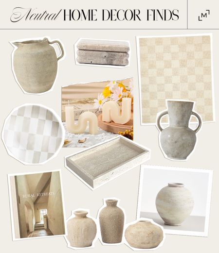 Neutral home decor you need! 

#LTKhome