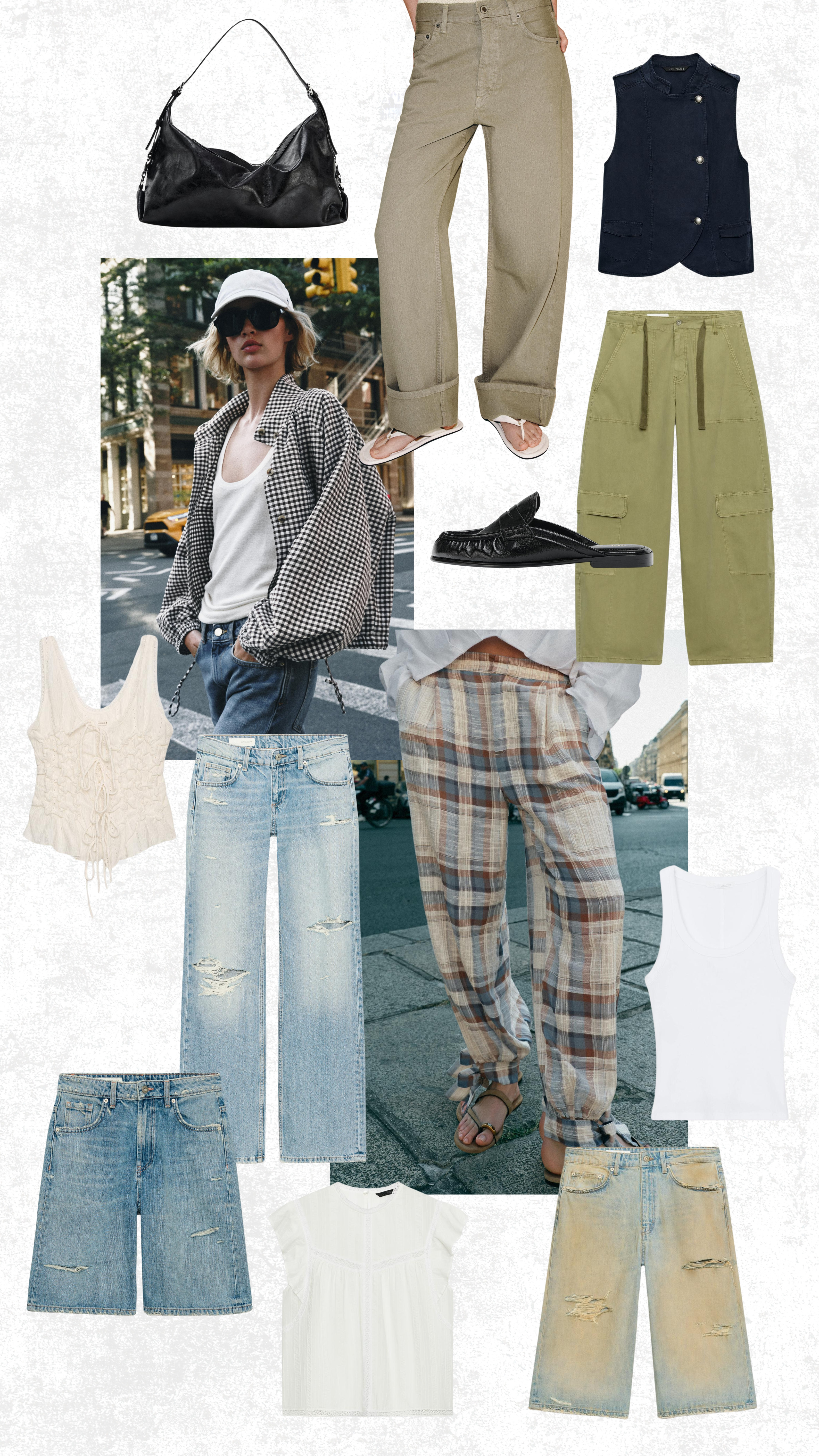 Zara new in favourites 🤎

jorts, shorts, ripped jeans, straight leg jeans, blouse, cargo trousers, barrel leg, summer top, holiday outfits, city break outfits 

 #LTKuk #LTKsummer #LTKjeans
