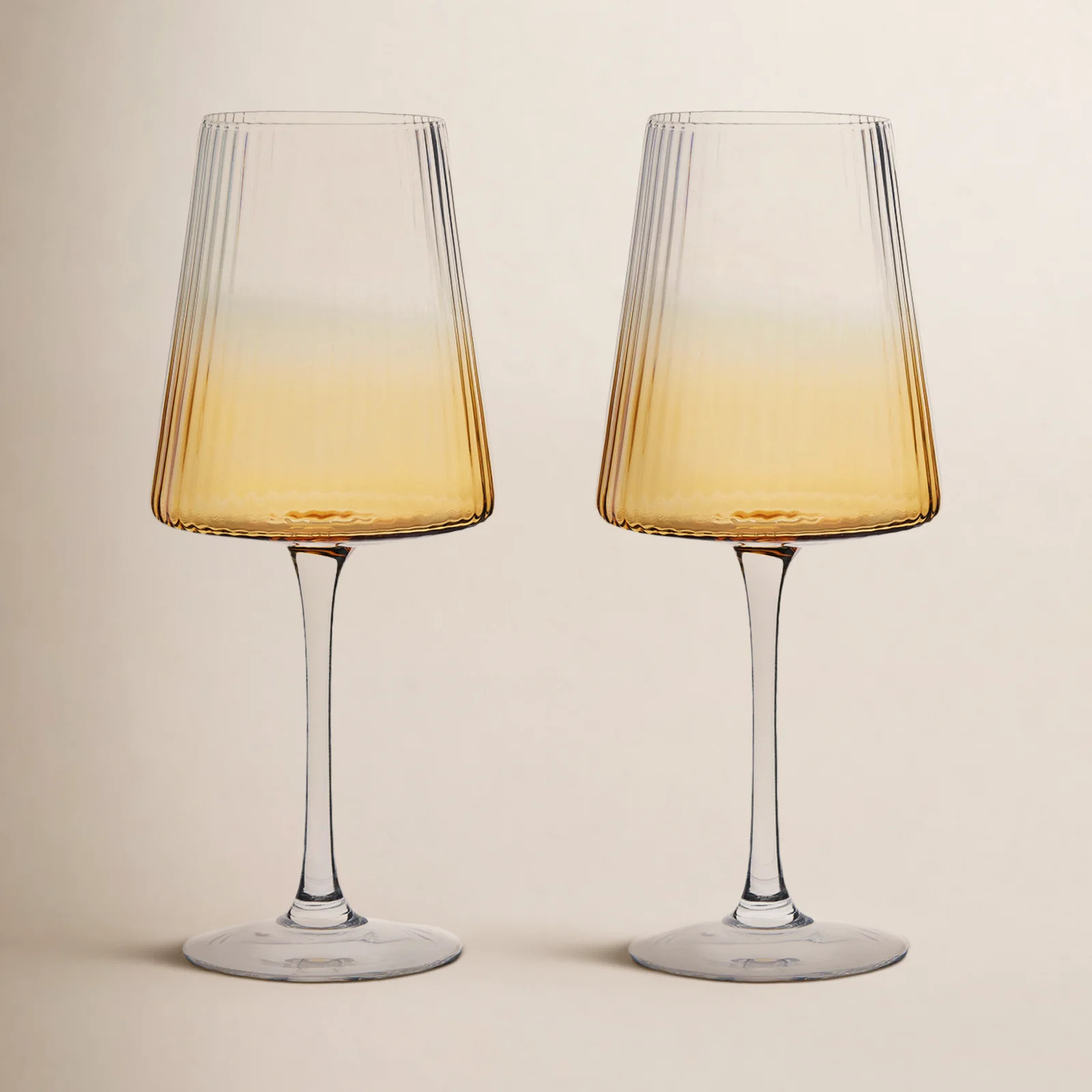 AllModern Zoya Ribbed Wine Glass | AllModern | AllModern