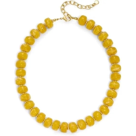 Beaded Necklace for Women Boho Resin Chunky Necklace for Women Minimalistic Modern Statement Neck... | Walmart (US)