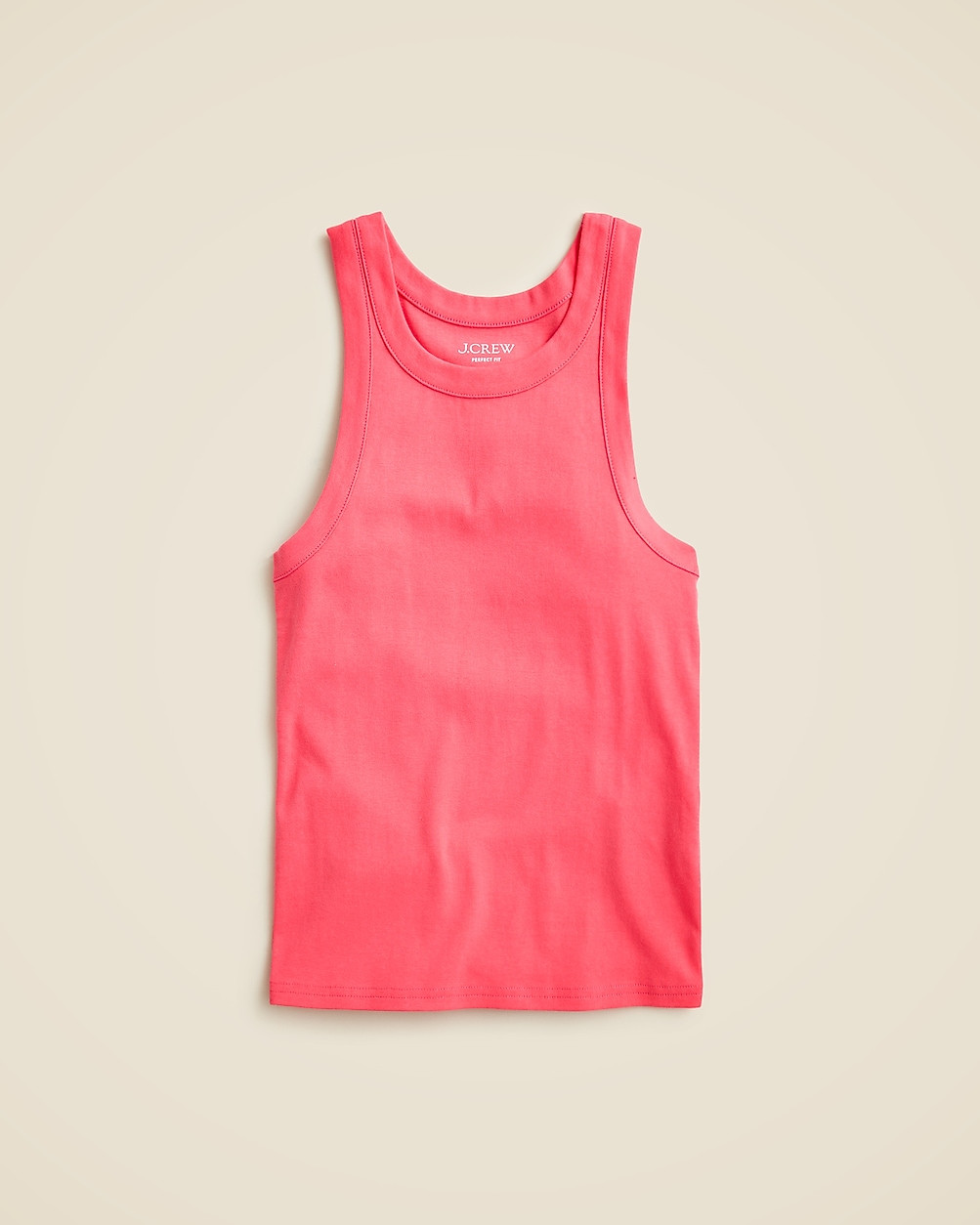 Perfect-fit high-neck tank top | J. Crew US