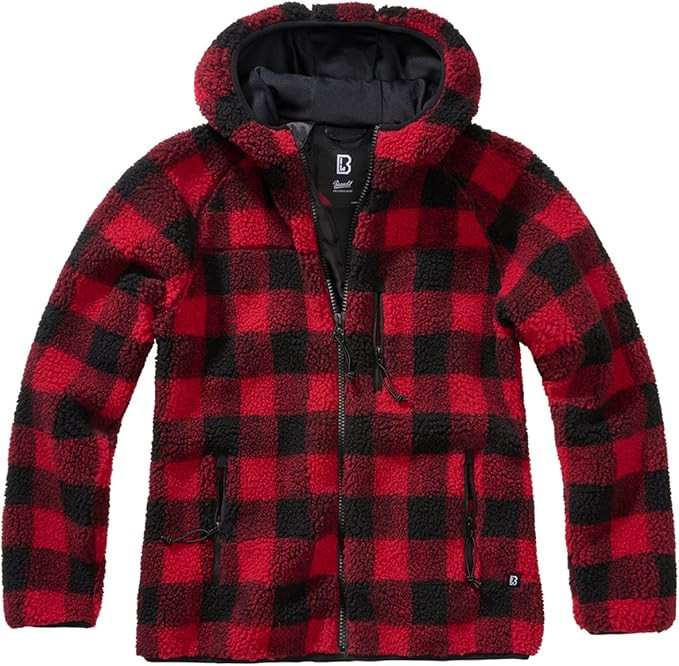 Brandit TEDDYFLEECE JACKE MIT KAPUZE DAMEN WINTERJACKE JAGD OUTDOOR FLEECEJACKE : Amazon.de: Bekl... | Amazon (DE)