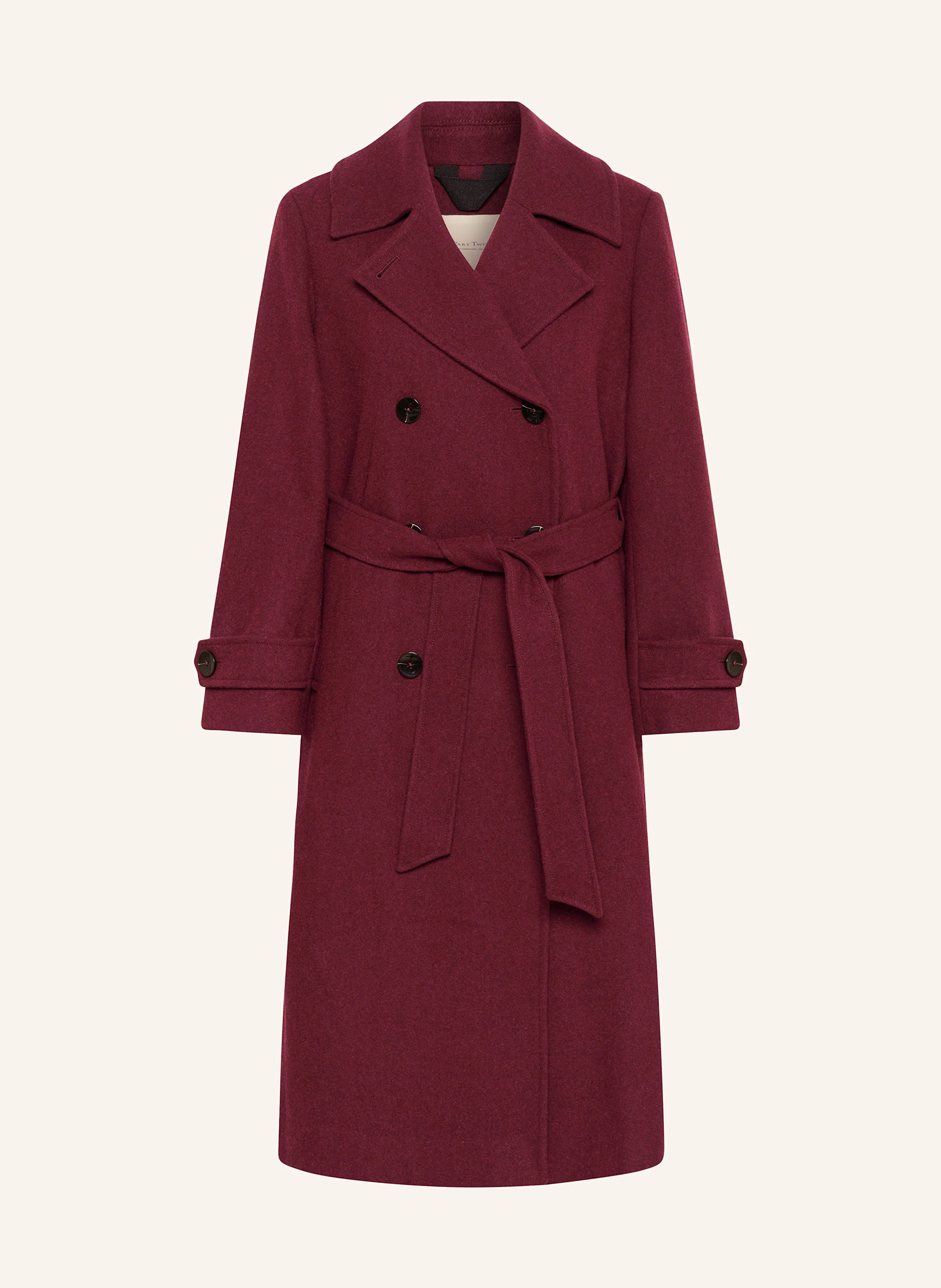 Part Two Mantel SYNNEPW in dunkelrot | Breuninger (DACH)