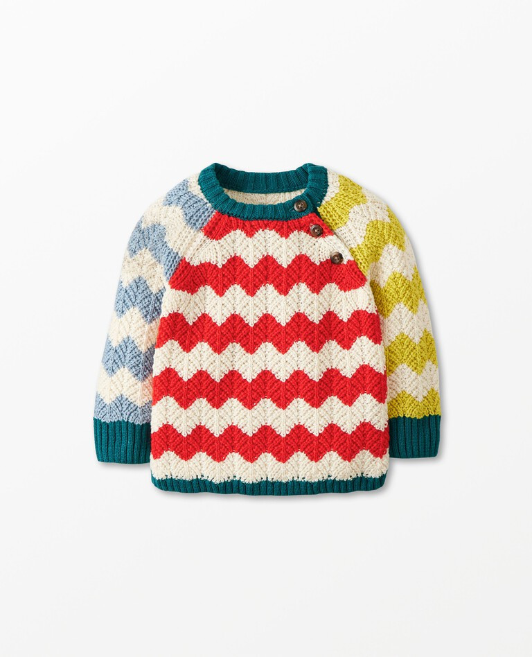 Baby Zig Zag Sweater | Hanna Andersson