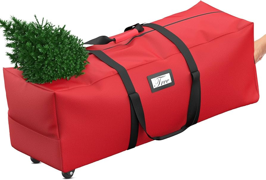 Mrrihand Christmas Tree Storage Bag, 9 Ft Large Artificial Anti-Tear Heavy-Duty 600D Oxford Cloth... | Amazon (US)