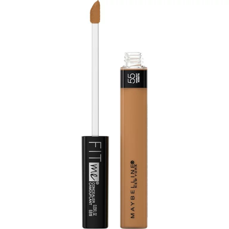 Maybelline Fit Me Liquid Concealer Makeup, Natural Coverage, Oil-Free, Hazelnut, 0.23 fl oz | Walmart (US)