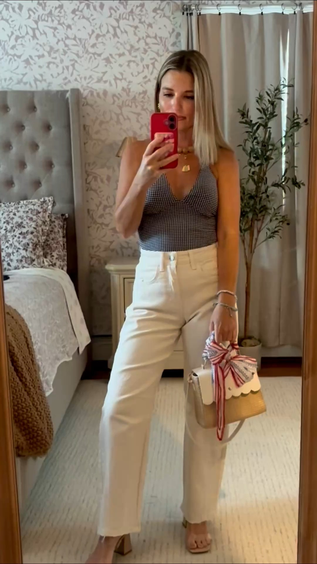 Love this casual look! Tank is adorable and jeans fit so well! Wearing a size 24! I keep grabbing for them!

#LTKootd #LTKPetite #LTKSaleAlert