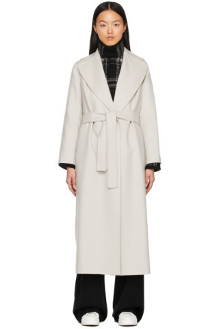 Off-White Poldo Doppio Wrap Coat | SSENSE