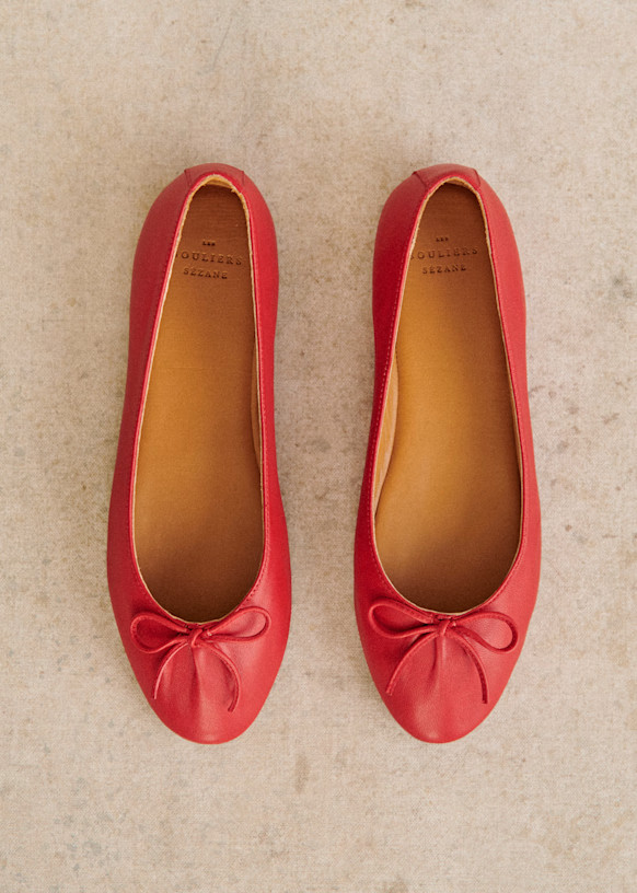 Agathe Low Ballerinas | Sezane Paris - US