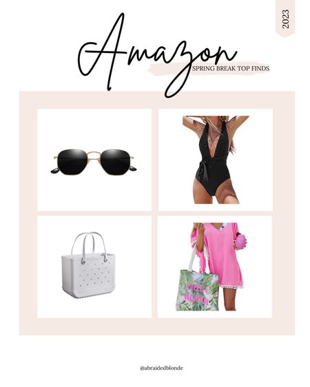 Amazon favorites if you are going to the beach for spring break!
#amazonfinds #amazonfashion #springstyle #springfashion #springbreak #beachtrip

#LTKswim #LTKFind #LTKtravel
