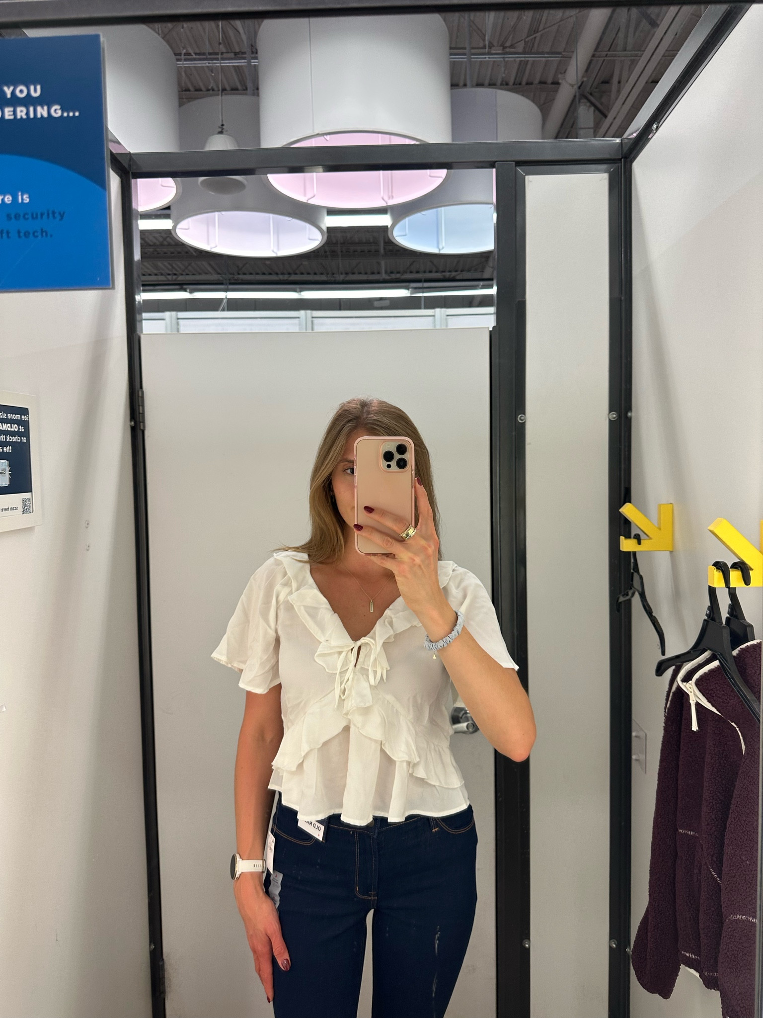 Love this ruffle trim top 

#LTKFindsUnder50 #LTKSeasonal