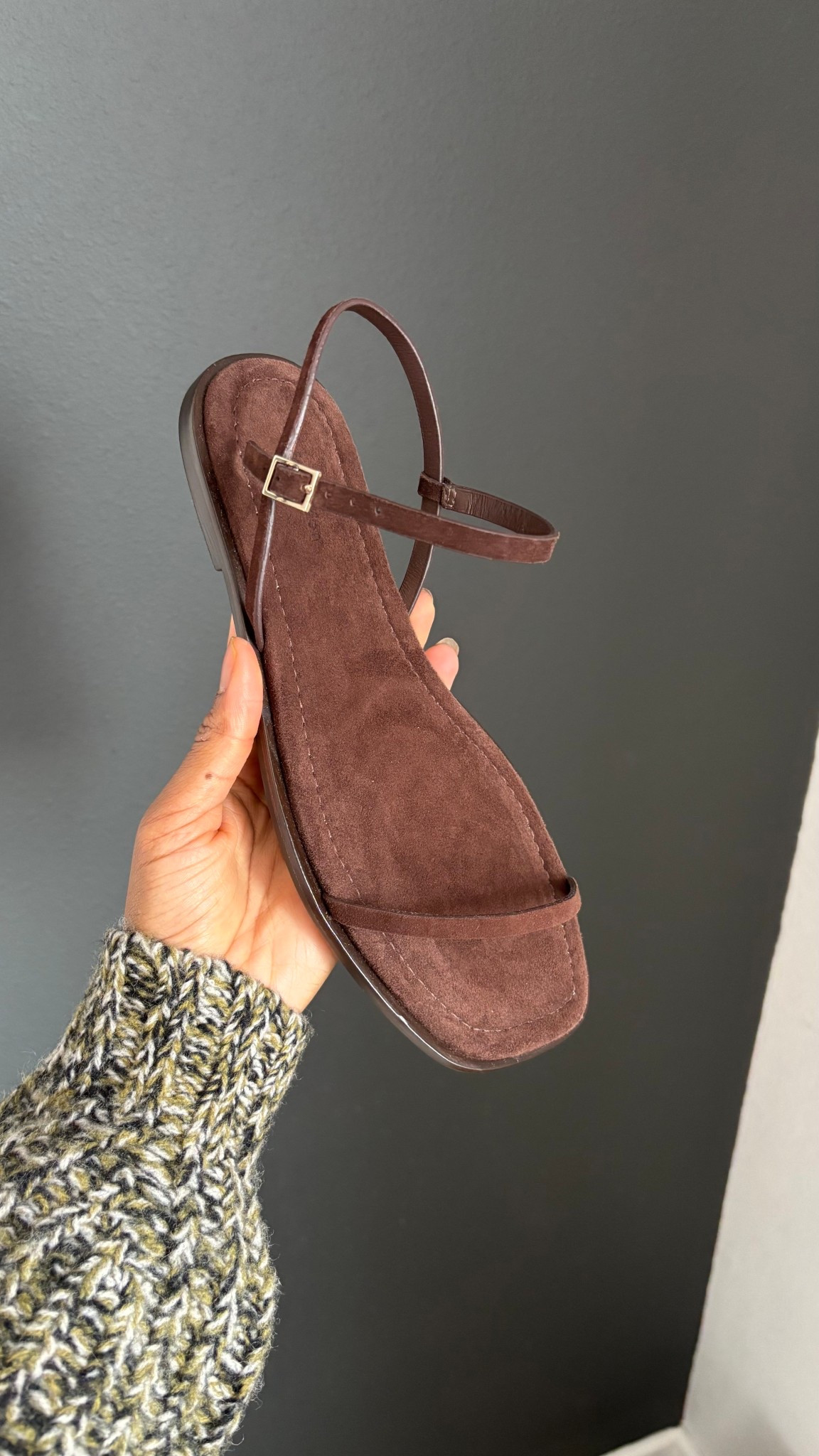 This suede sandal is absolutely beautiful, can’t wait to style this all spring and summer long! It’s the perfect chocolate shade for my capsule wardrobe, extremely comfortable, and has a classy simple design! 

#LTKShoeCrush