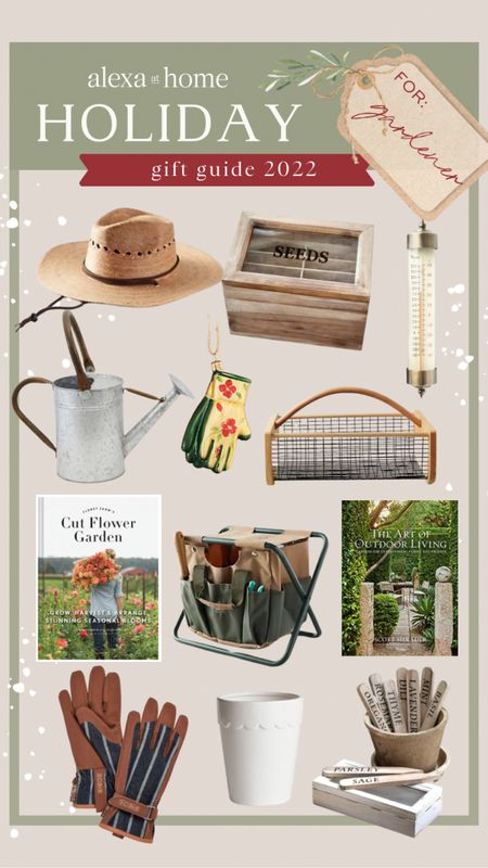 2022 Holiday Gift Guide- for the gardener !

Garden gifts, gift guide for garden lover, gardening products 

#LTKSeasonal #LTKhome #LTKHoliday