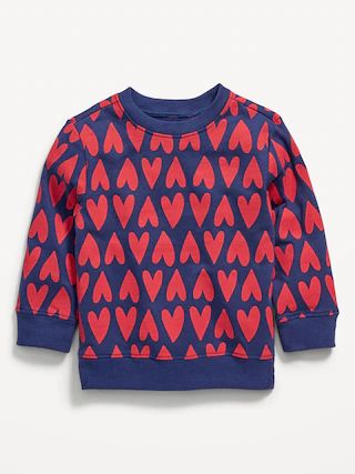Unisex Crew-Neck Valentine's Day Sweatshirt for Toddler | Old Navy (US)