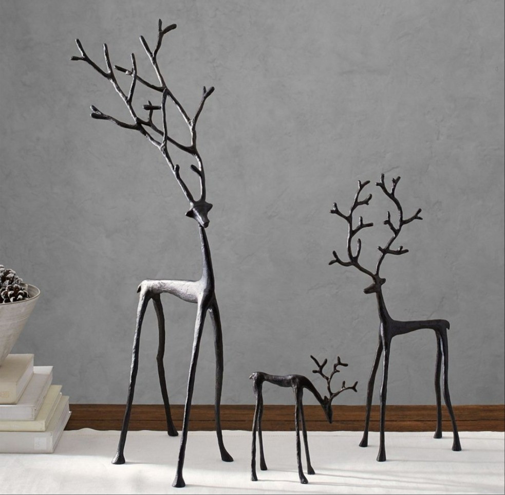 The famous reindeer are back in stock. Hurry, shipping is saying December for the bronze and November for the brass. 🦌

#LTKSeasonal #LTKHome #LTKStyleTip