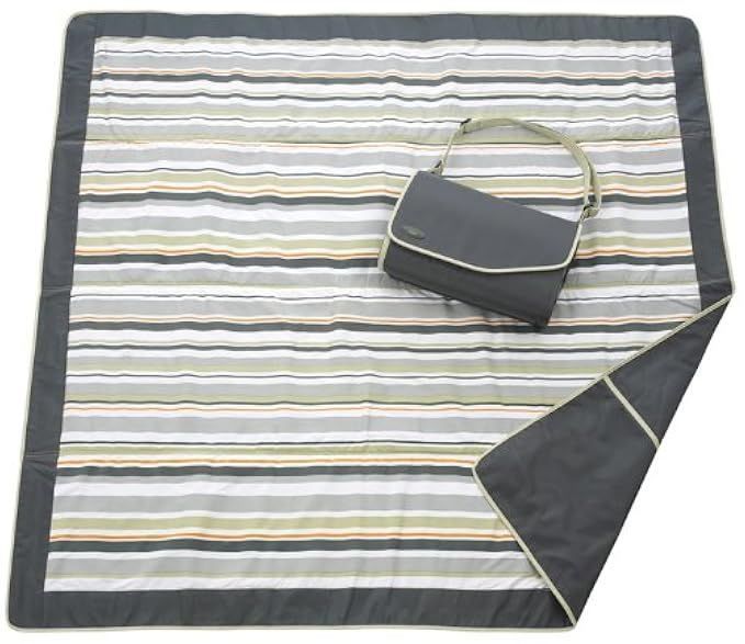 JJ Cole Outdoor Blanket,Gray/Green, 5' x 5' | Amazon (US)