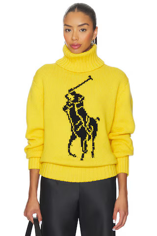 Big Pony Wool Turtleneck Sweater
                    
                    Polo Ralph Lauren | Revolve Clothing (Global)