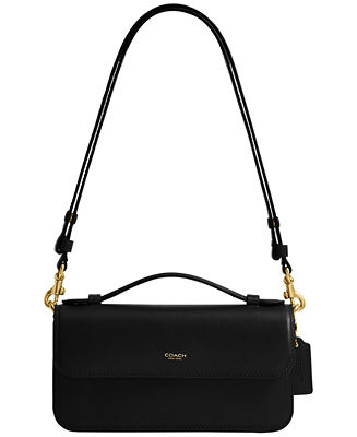Elora Small Leather Top Handle Shoulder Bag | Macy's