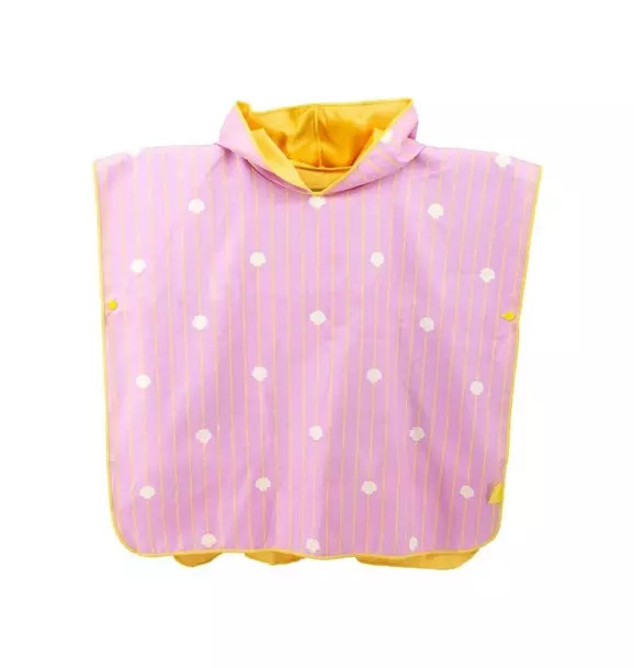 Beach Poncho Banana Pink – Quick-Drying Microfiber Kids Towel | Janie and Jack