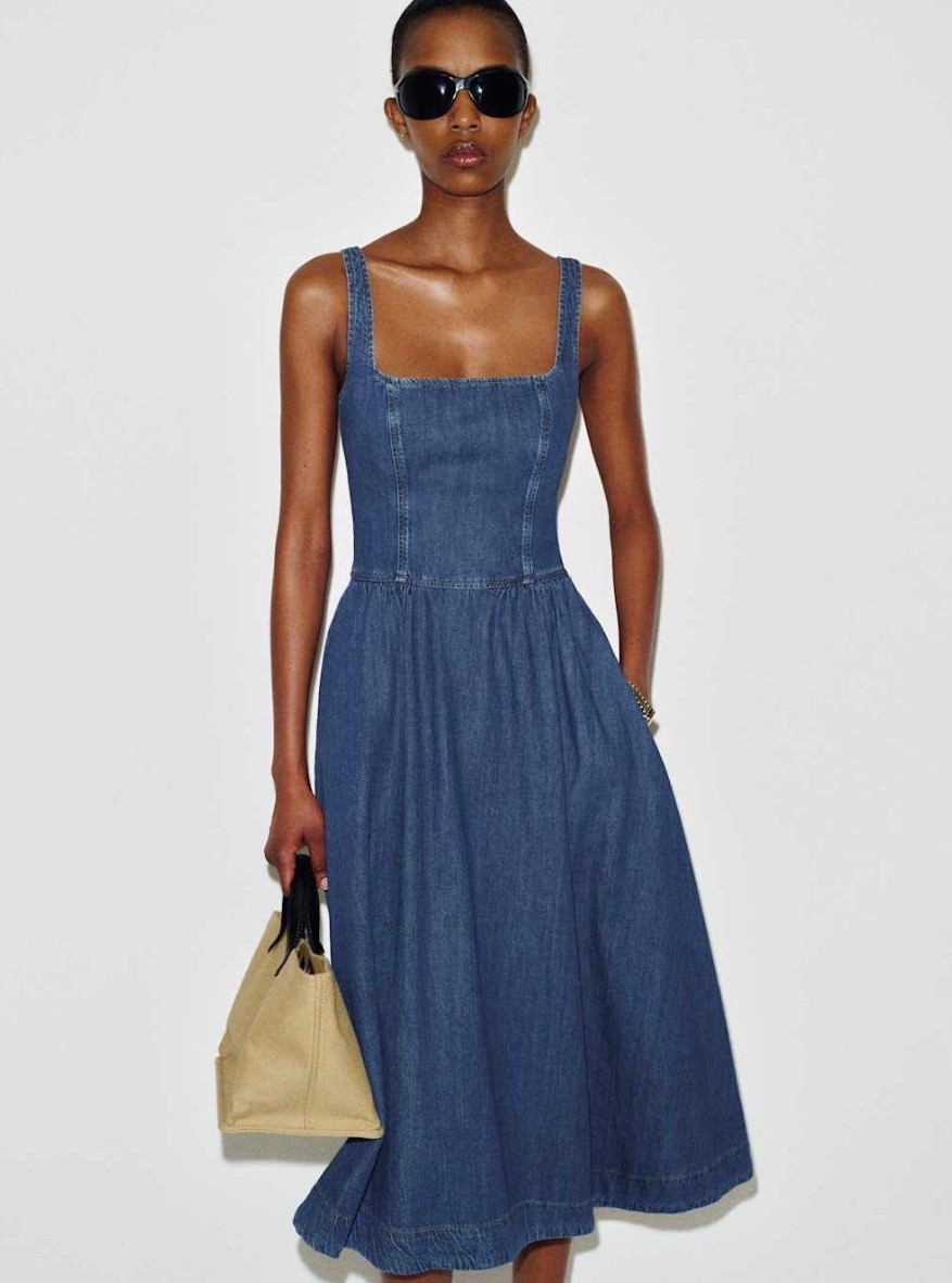 Denim dress for spring/summer 

#LTKSeasonal #LTKootd