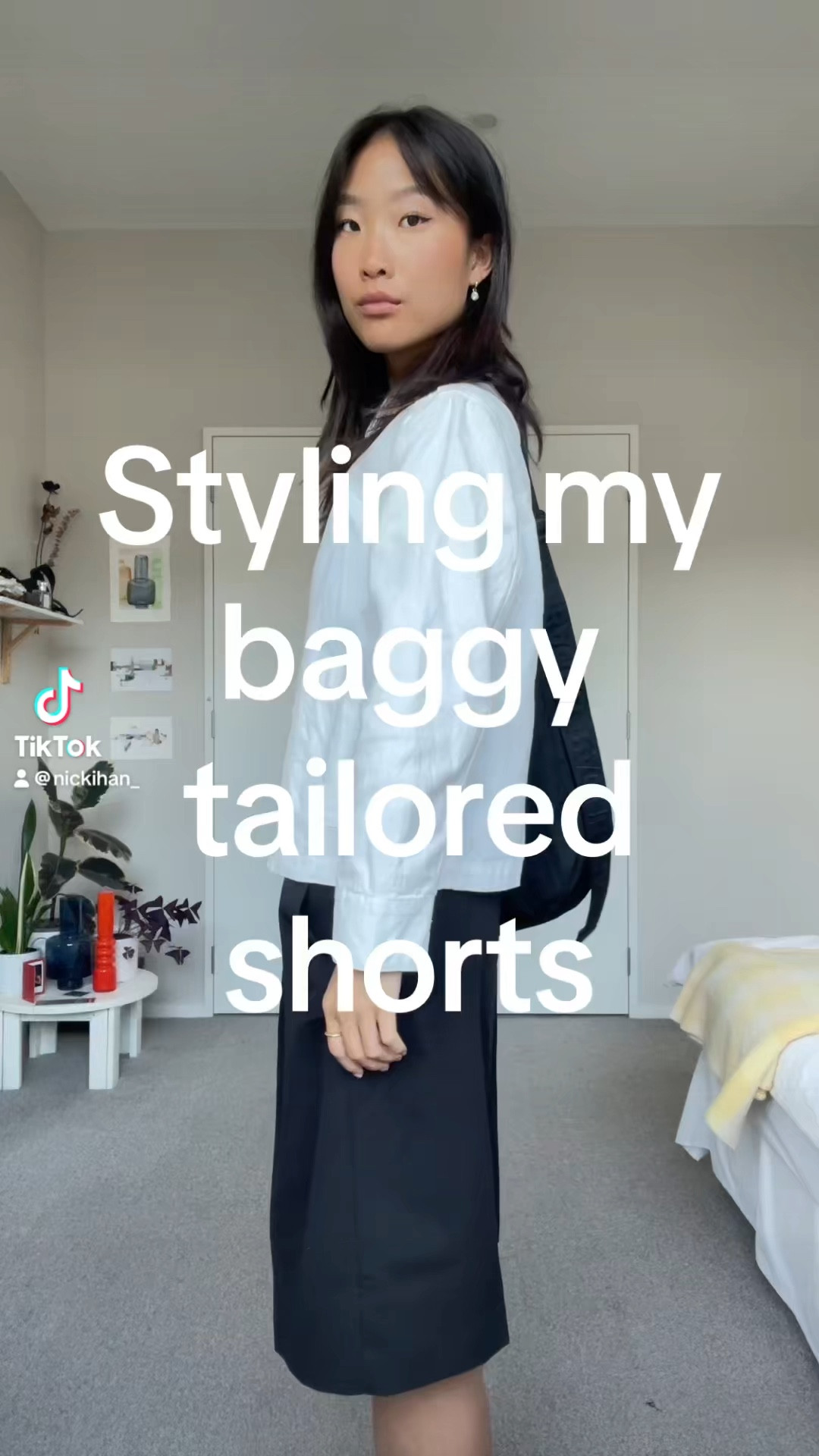 Long line black shorts 🖤