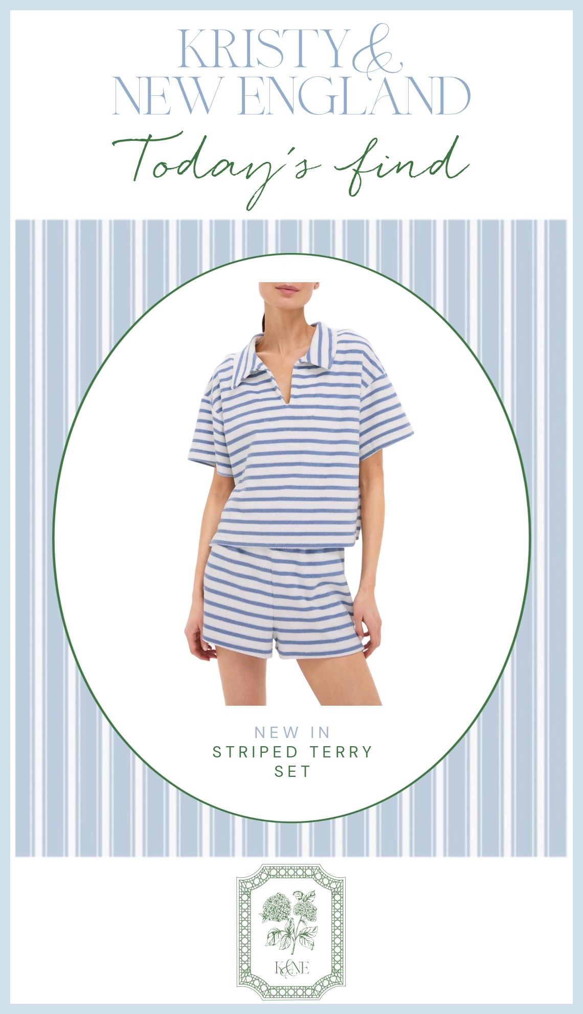 Such a cute striped set

#LTKOver40